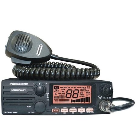 PRESIDENT President MCKINLEY Deluxe AM - SSB CB Radio MCKINLEY